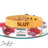 SiaLinda: YOU Personalisiertes Halsband DEIN NAME oder WORT, individuell erstellt, viele Farben, italienisches Premium Leder - SiaLinda.com
